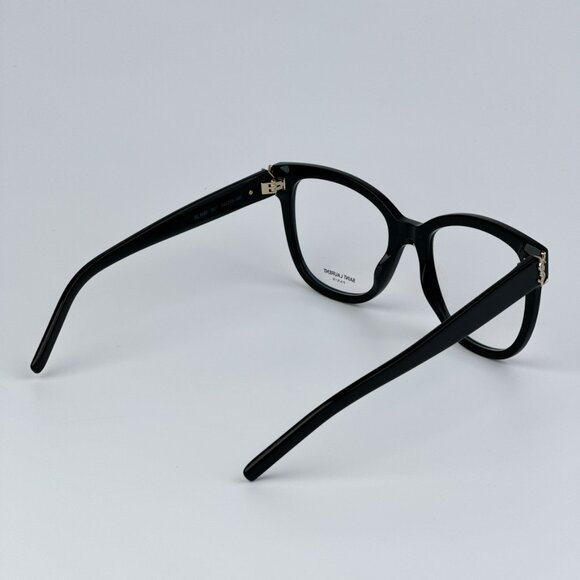 Saint Laurent SLM97 001 BRAND NEW Eyeglasses Black Square Women - Picture 8 of 13